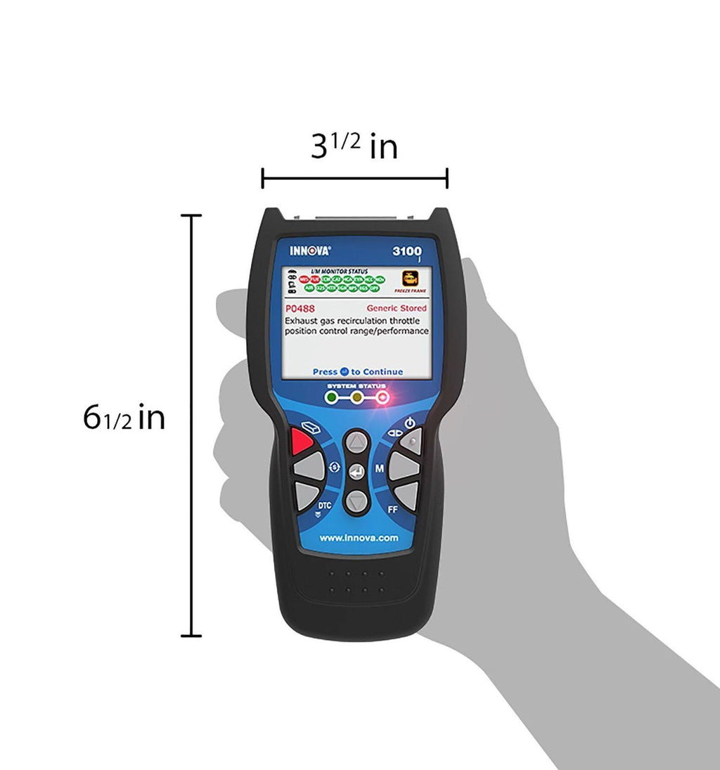 Diagnostic Code Reader Scan Tool with ABS and Srs W3772