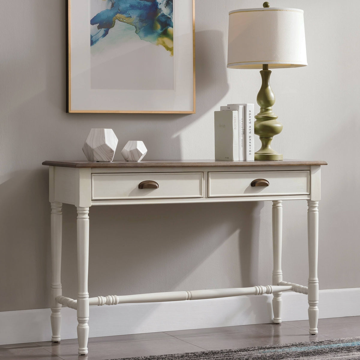 Two Drawer Sofa Table X7274