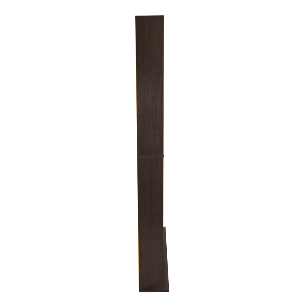 Adjustable Wood Media Storage Shelf Bookcase J890455
