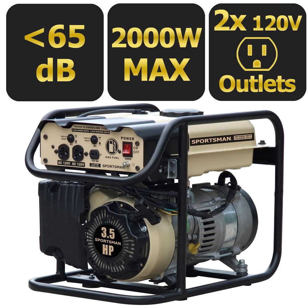 2000-Watt Portable Generator C904826