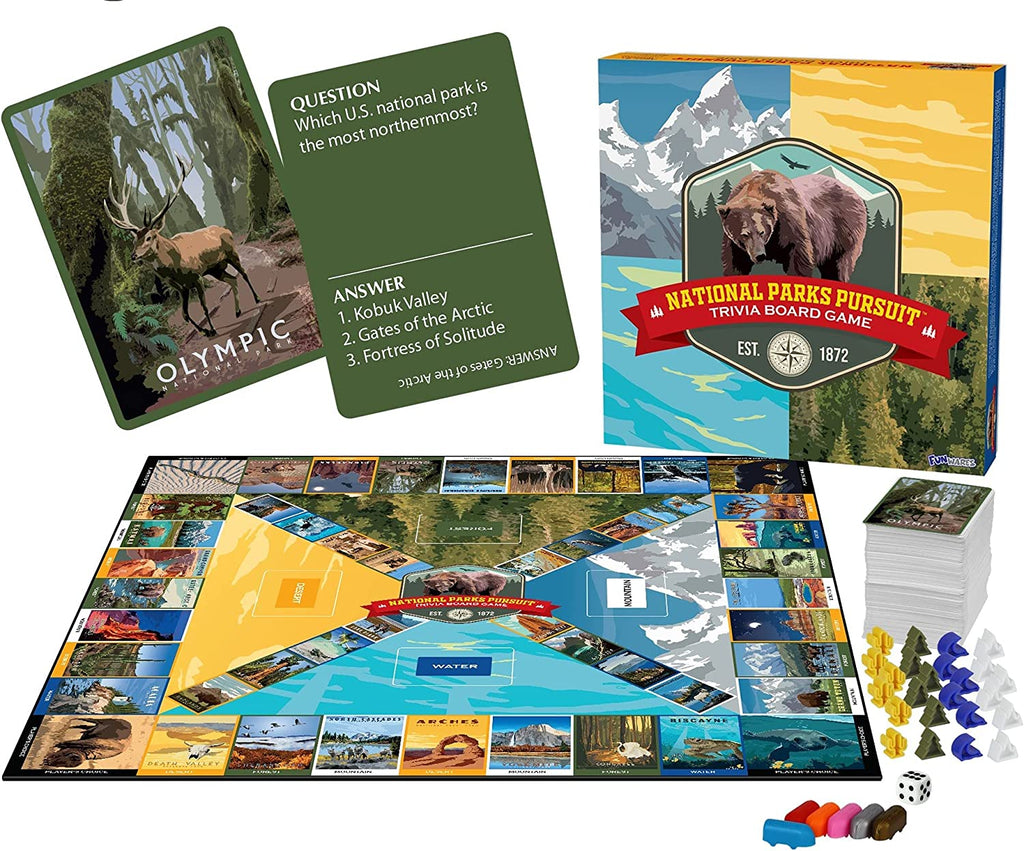 Family Trivia Board Game E10528