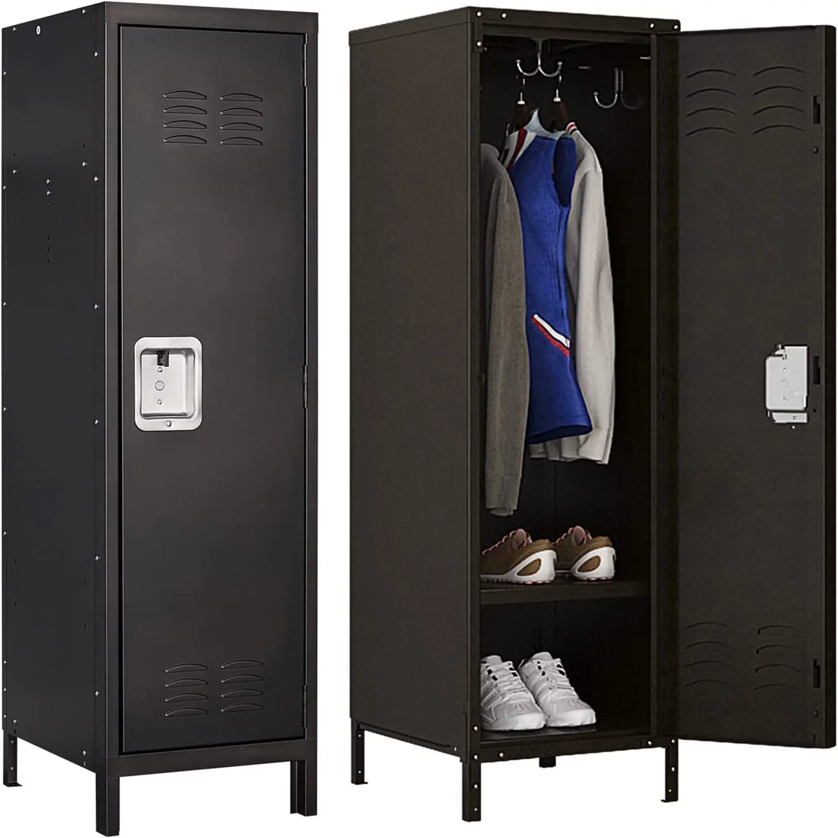 Metal Storage Cabinet with 6 Doors E86237