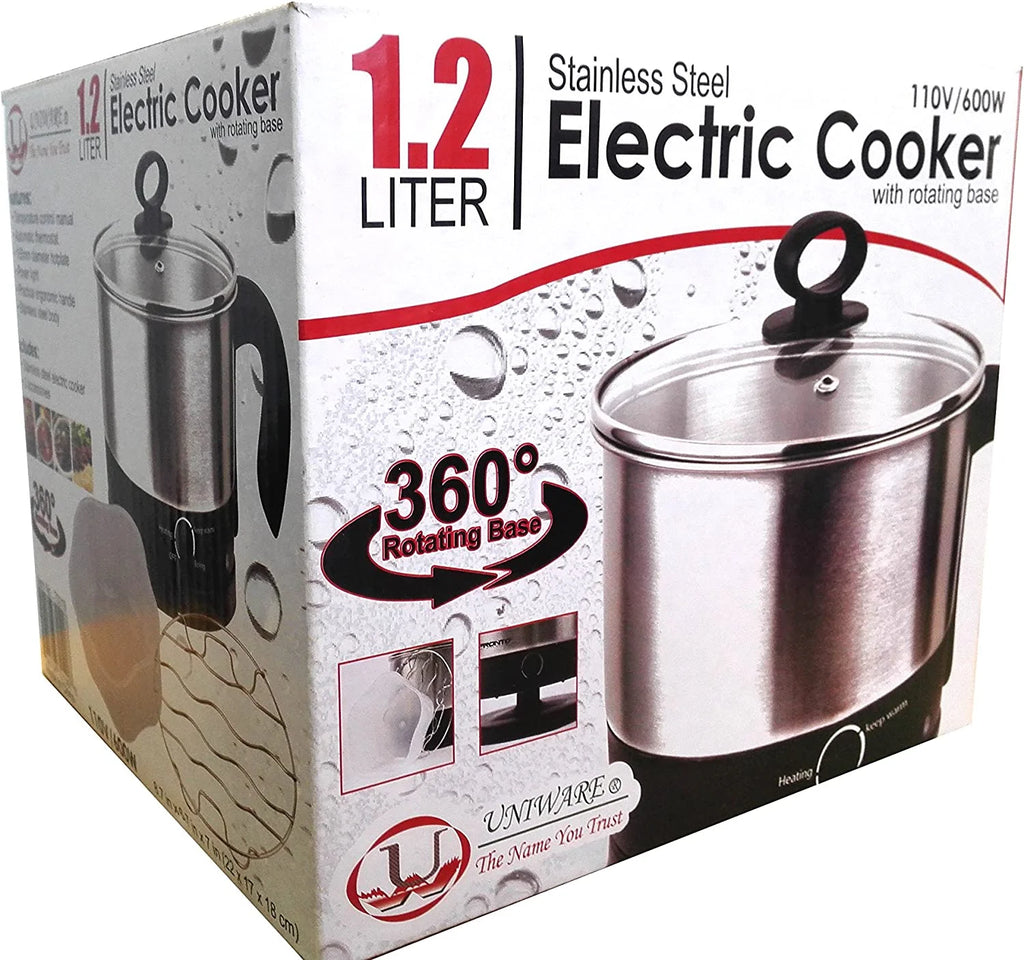 1.2 Liter Stainless Steel Electric Cooker C82614