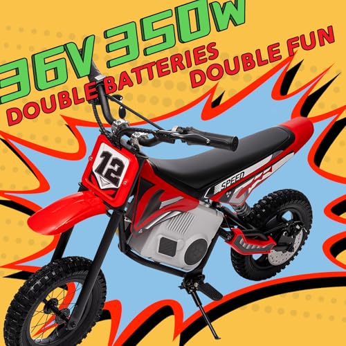 Green Electric Dirt Bike O75201