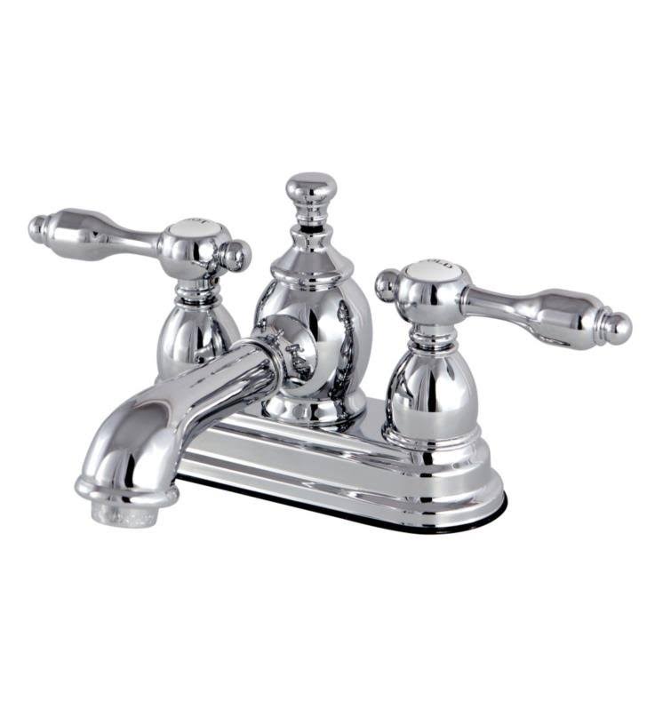 Polished Brass Centerset Lavatory Faucet with Pop-Up X8060