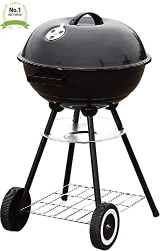 18" Black Stainless Steel Charcoal Grill J29211
