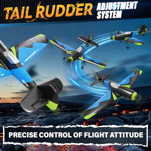 Foam RC Plane Remote Control Airplane with 6-Axis Gyro N5885