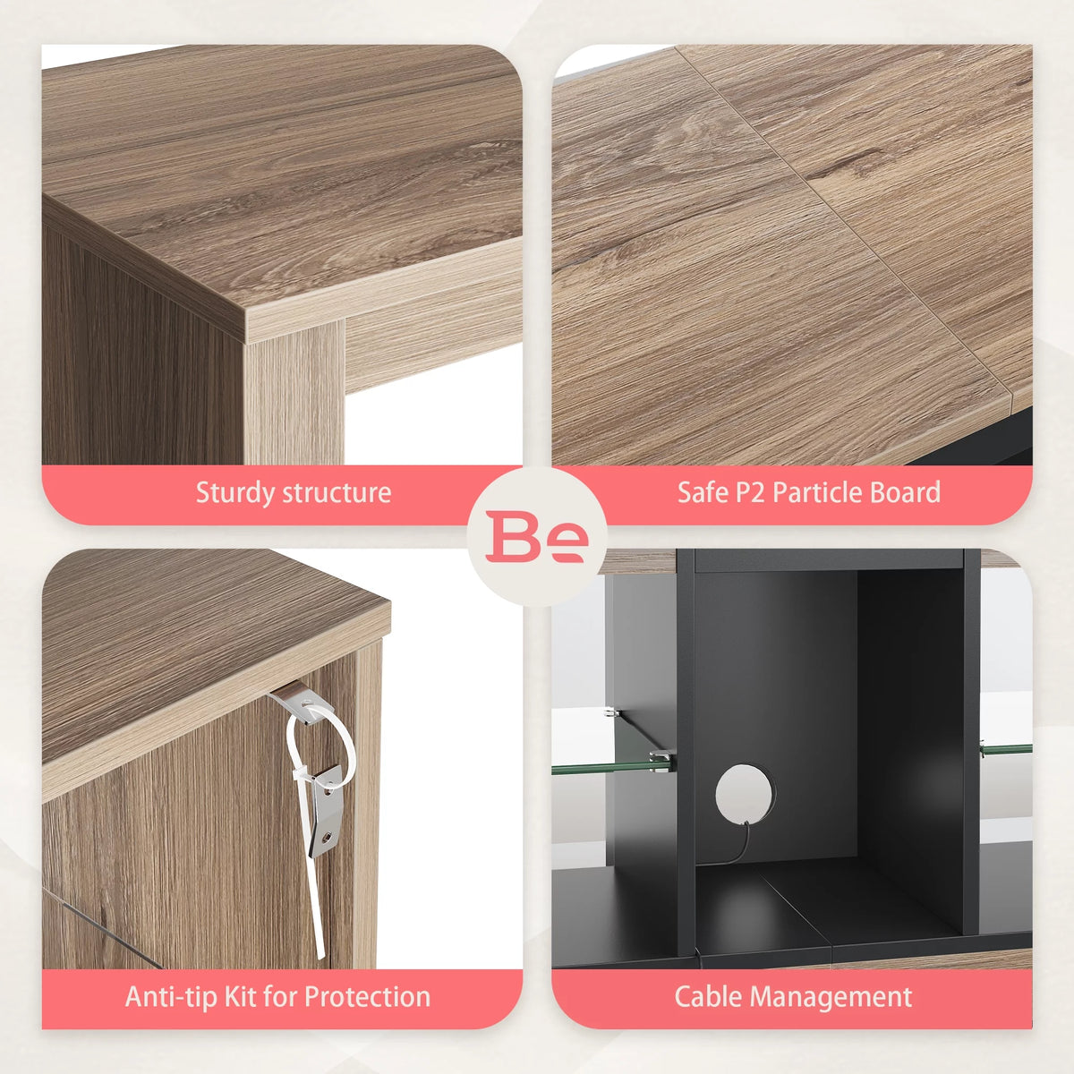 Walnut TV Stand T78887