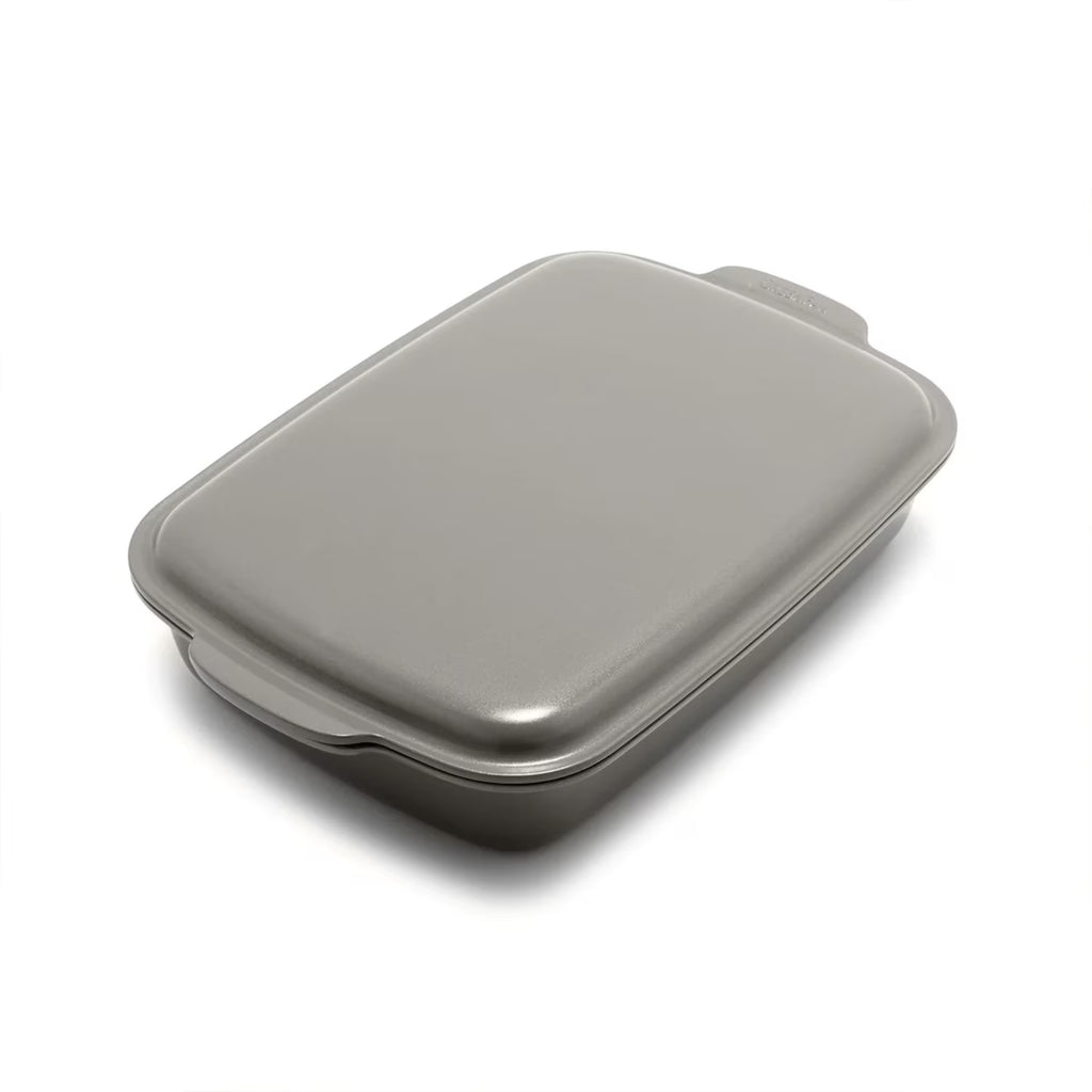 13" x 9" Rectangular Ceramic Nonstick Baker with Lid S57431