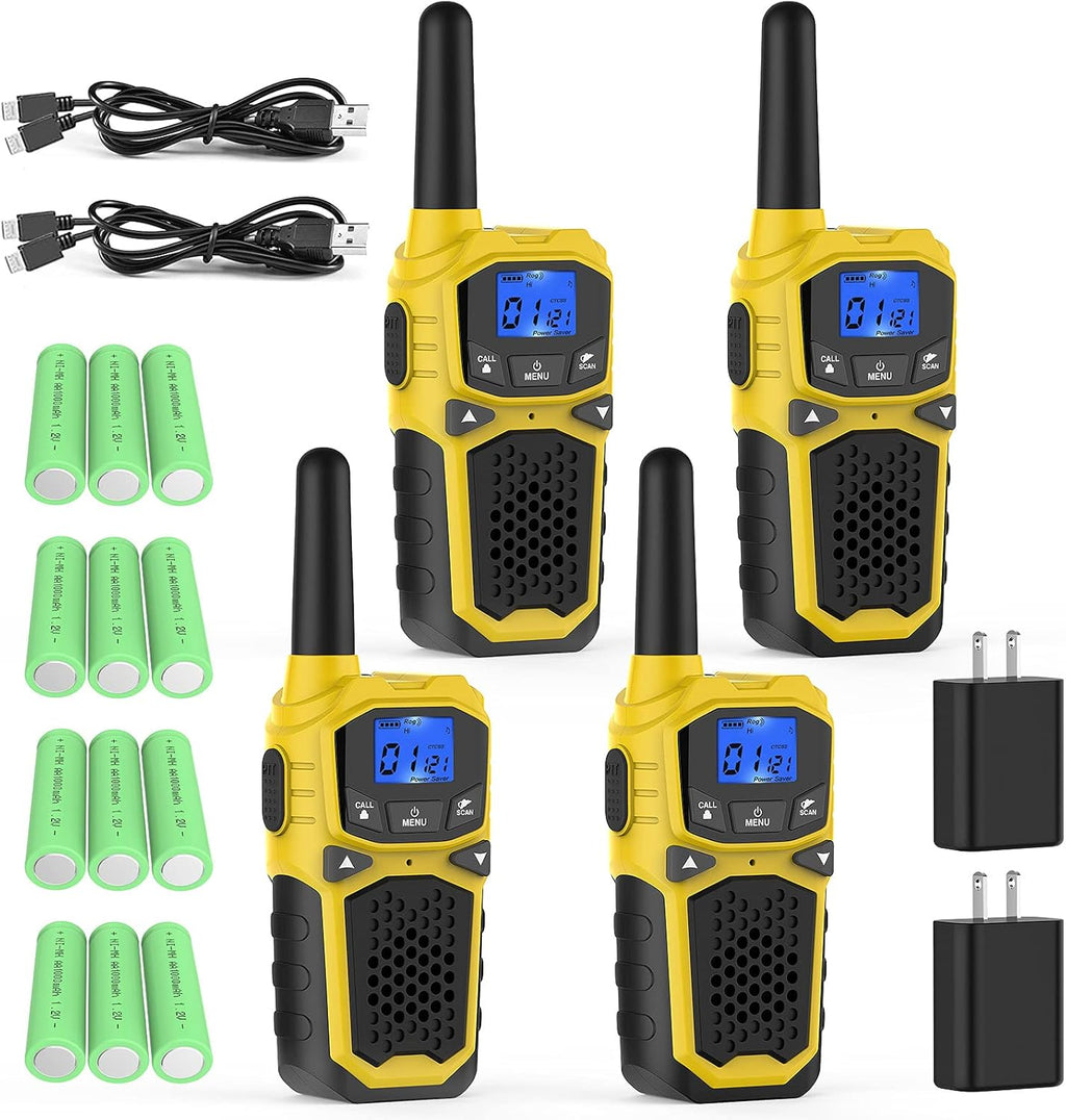 Rechargeable Long Range Two Way Radios 22 Channels D933