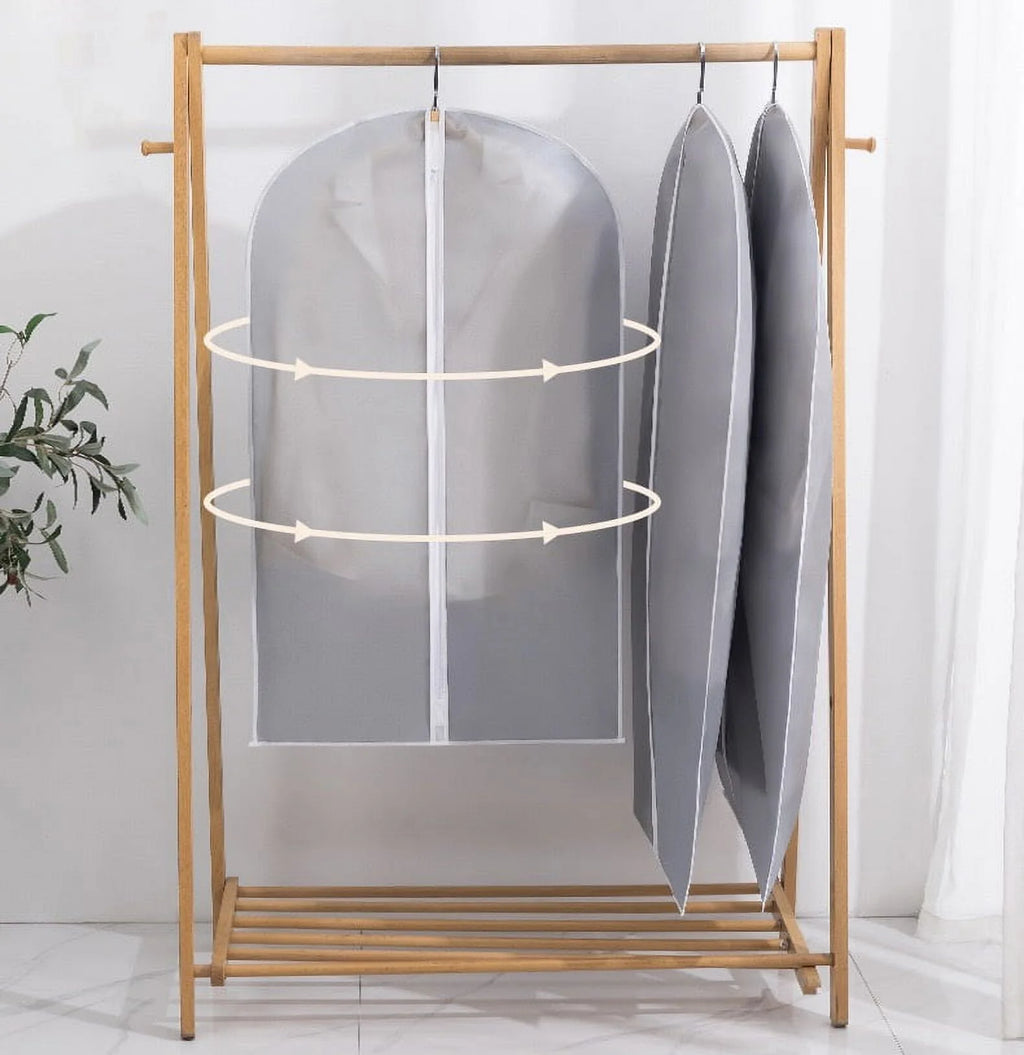 Garment Bags 5 Pack 40 X 24 Hanging Clothes Covers with Zipper Y874140