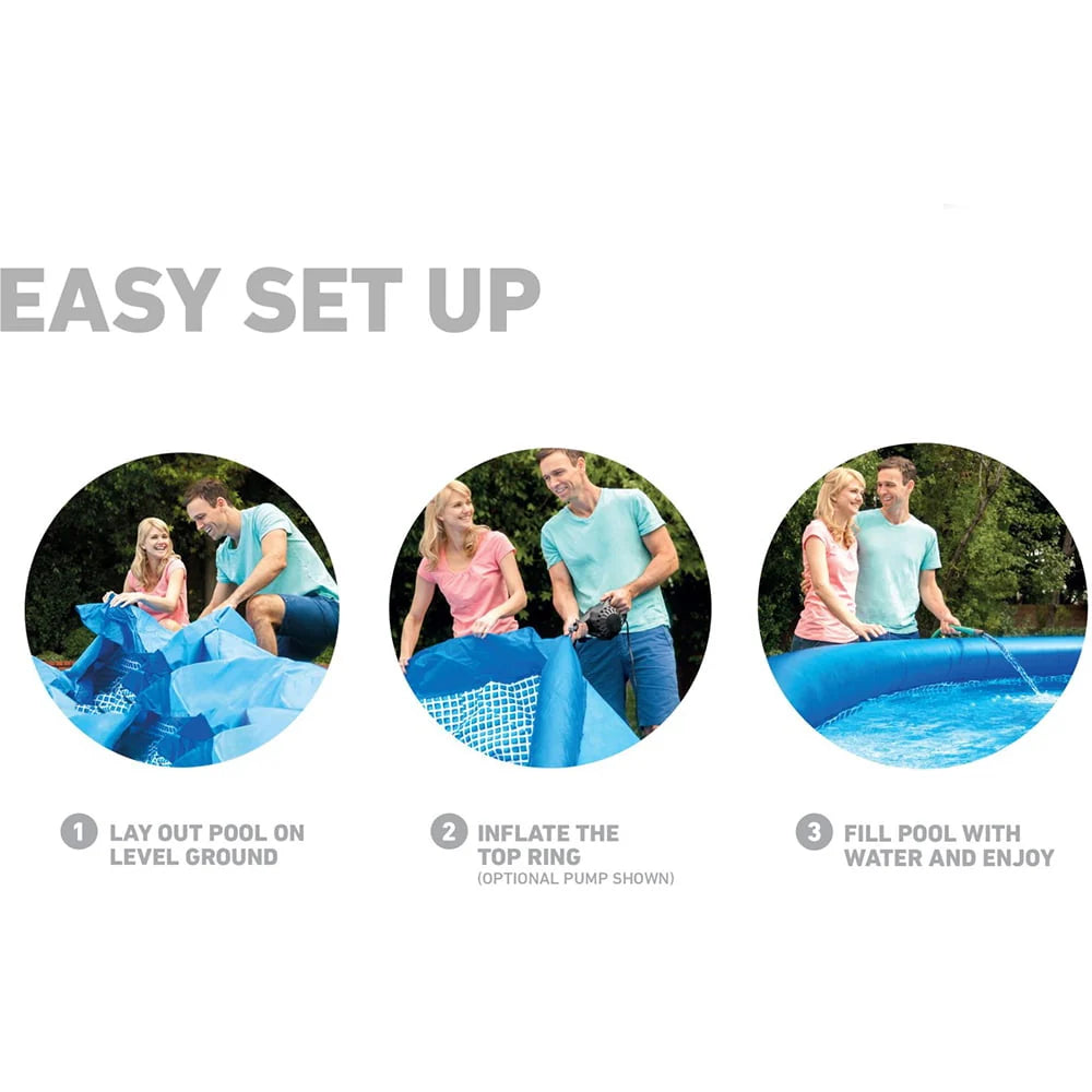 Inflatable Pool Set with Pool Skimmer B520