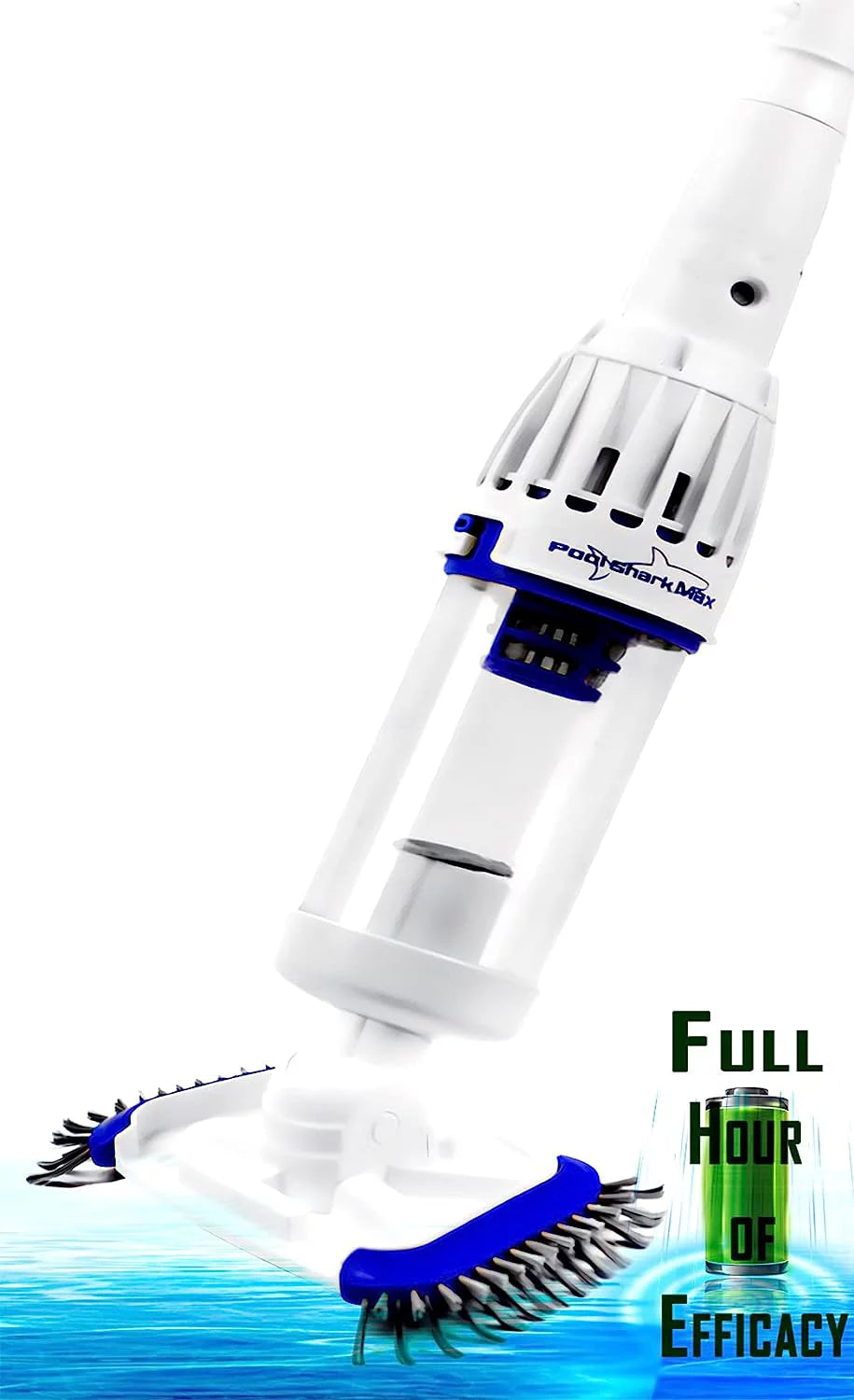 Cordless Rechargeable Pool Vacuum with Roller and Brushes P48843