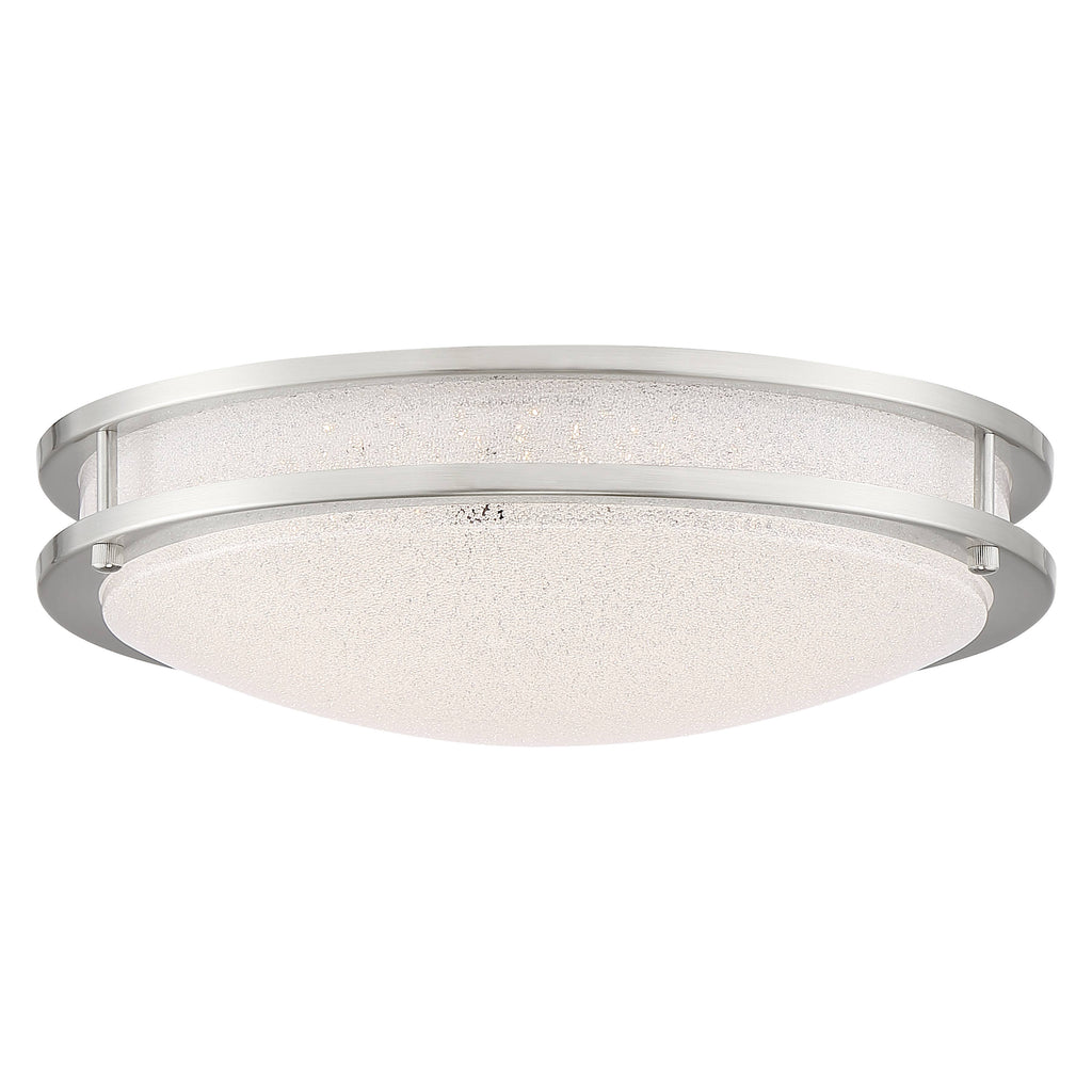 Brushed Steel Flush Mount M7928
