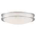 Brushed Steel Flush Mount M7928