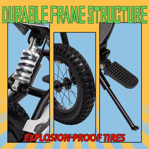 Green Electric Dirt Bike O75201