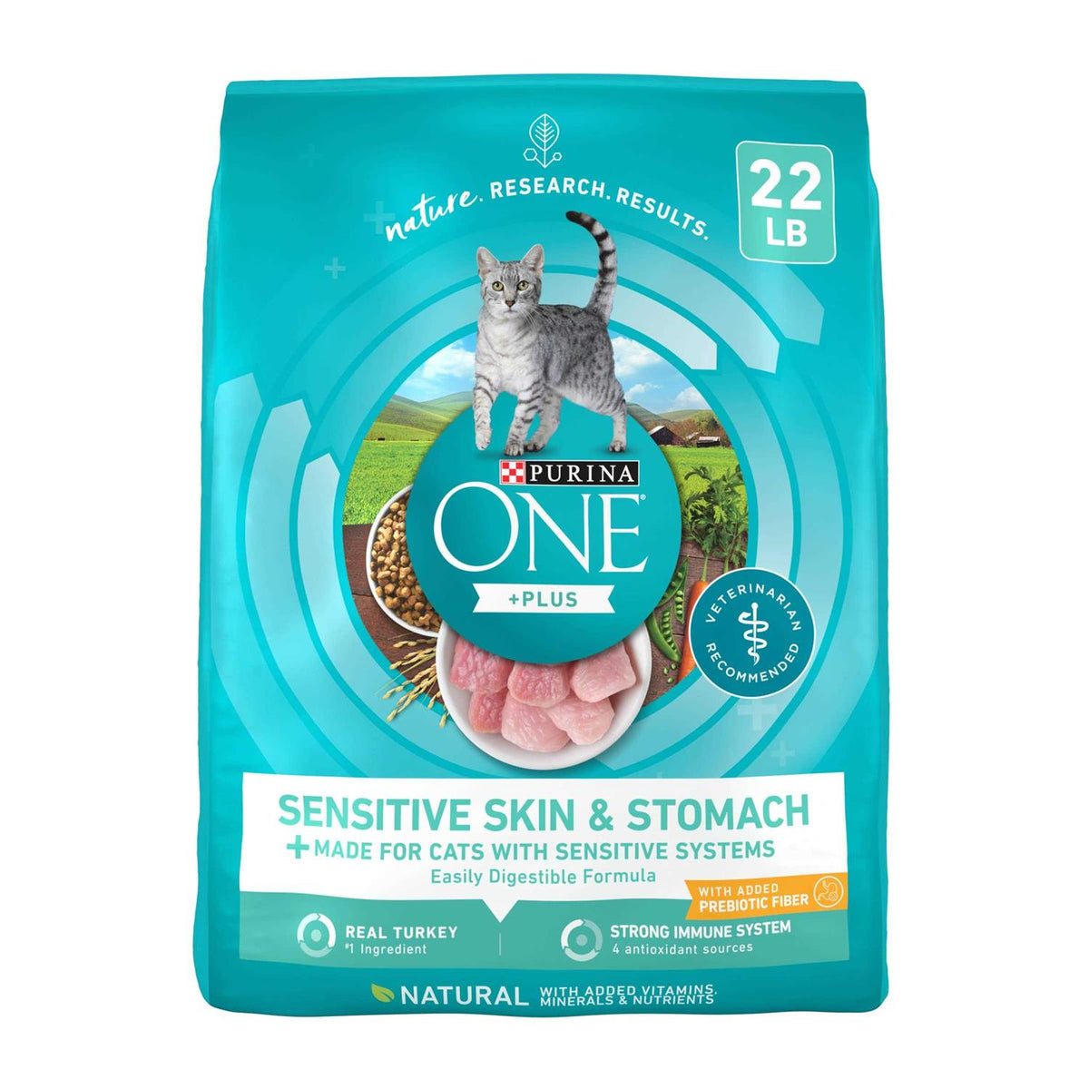 Dry Cat Food Sensitive Skin & Stomach J2195