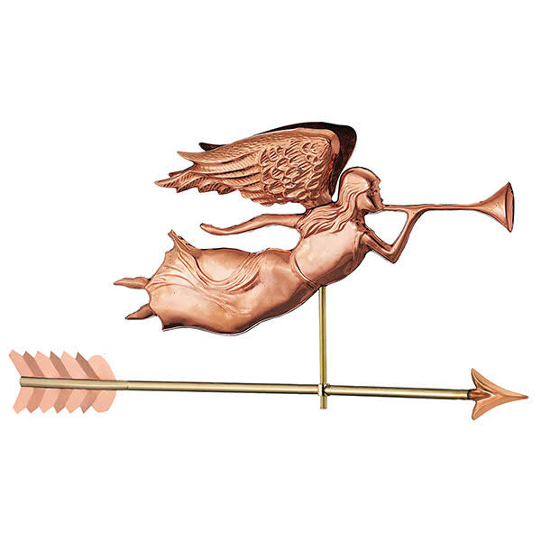 Angel with Arrow Weathervane Pure Copper L4106