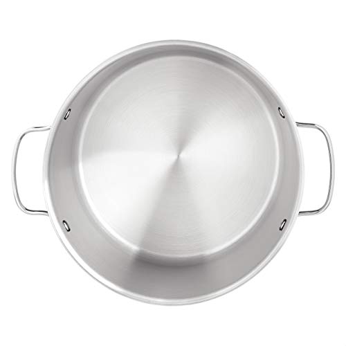 Stainless Steel Stock Pot with Lid, 8 Quart B343