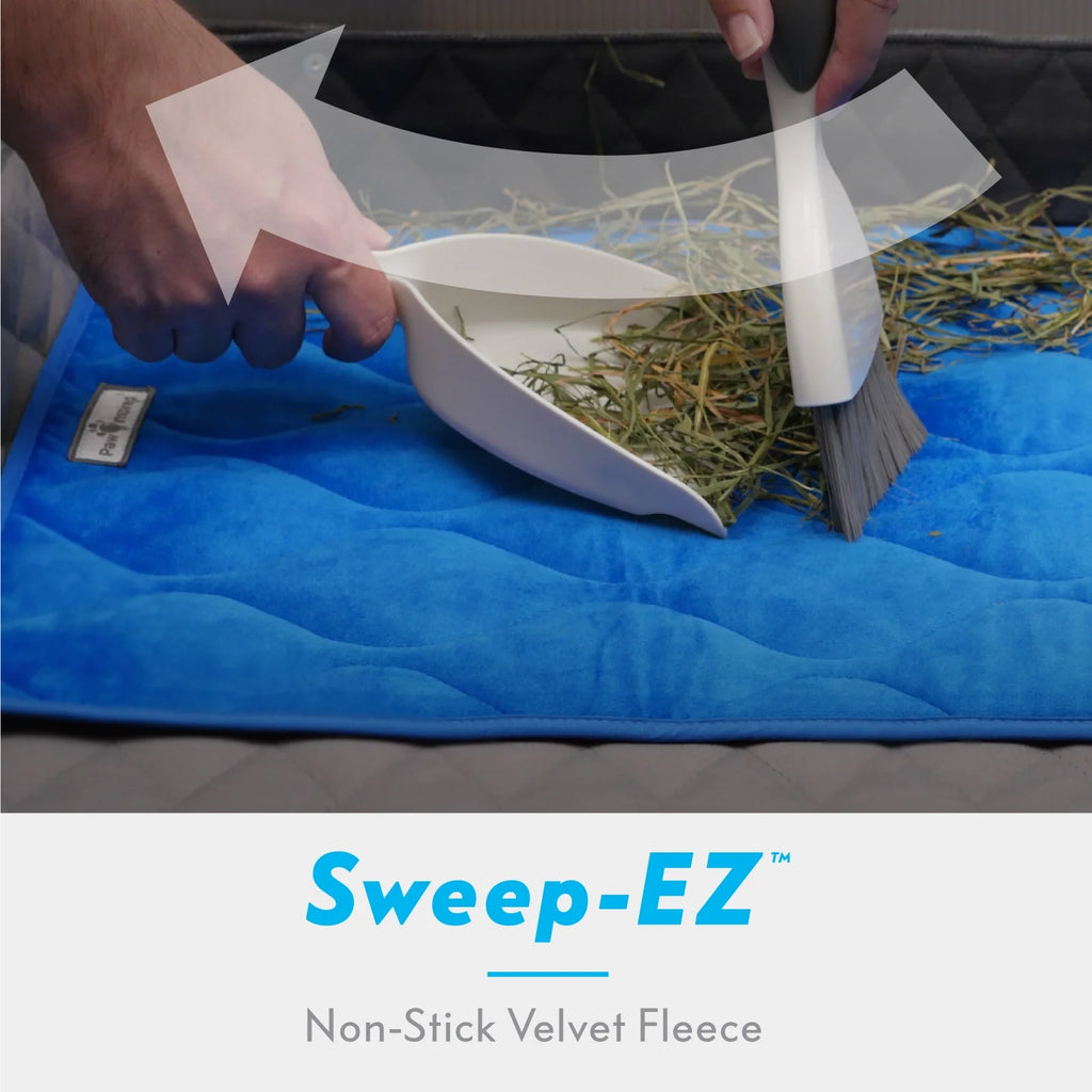 2ct Washable Fleece Guinea Pig Cage Liners with Waterproof Bottom H545314
