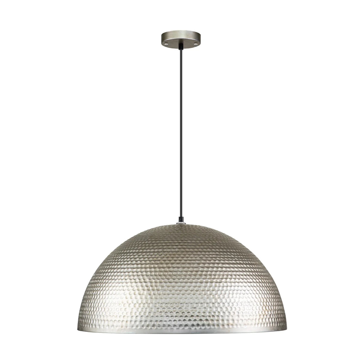 Hammered Metal Dome Farmhouse Pendant A68169