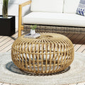 Round Rattan Wicker Coffee Table W233