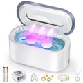 Ultrasonic Jewelry Cleaner, 48Khz 30W Portable with Digital Timer, 12OZ J874051