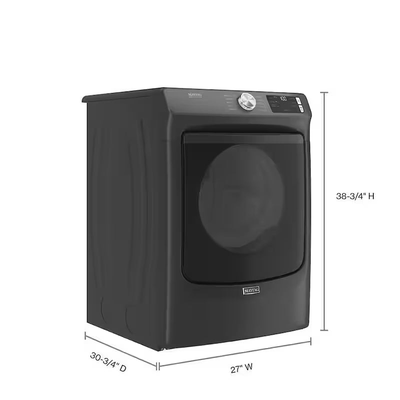 7.3 cu. ft. Vented Gas Dryer in Volcano Black P816
