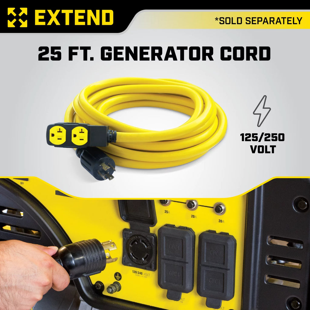 8750-Watt Electric Start Open Frame Inverter I219