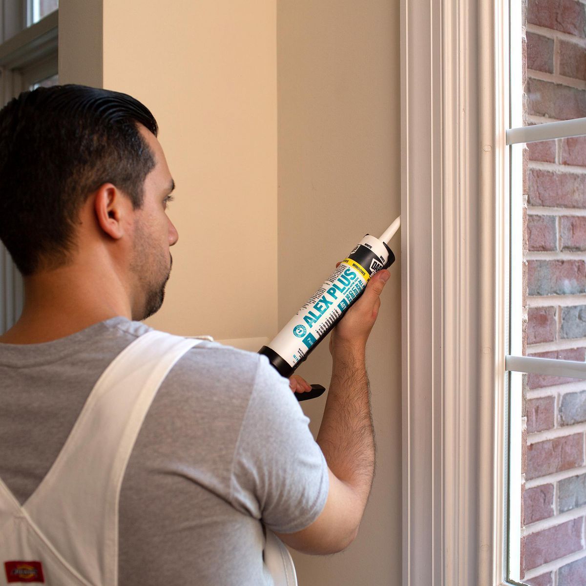 White Acrylic Latex Silicone Caulk N7612