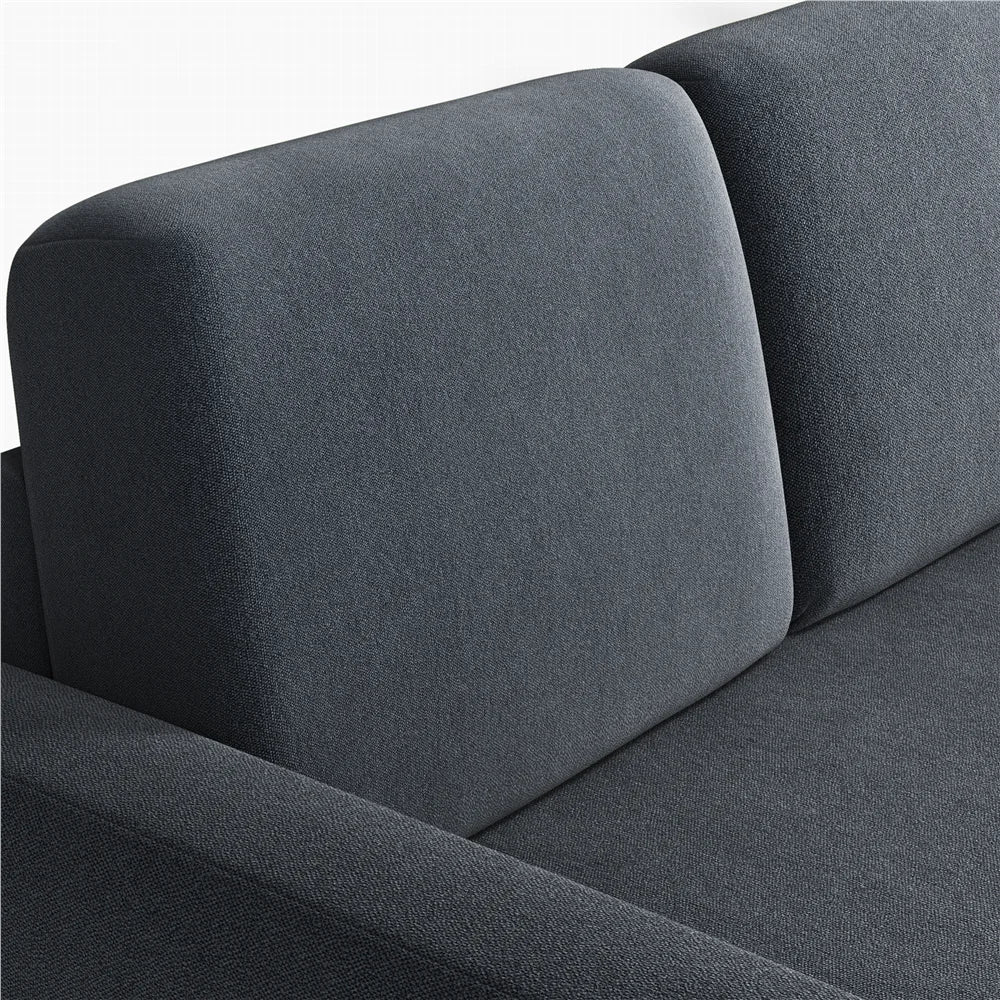 Light Gray Reversible Sleeper Sofa Z9445