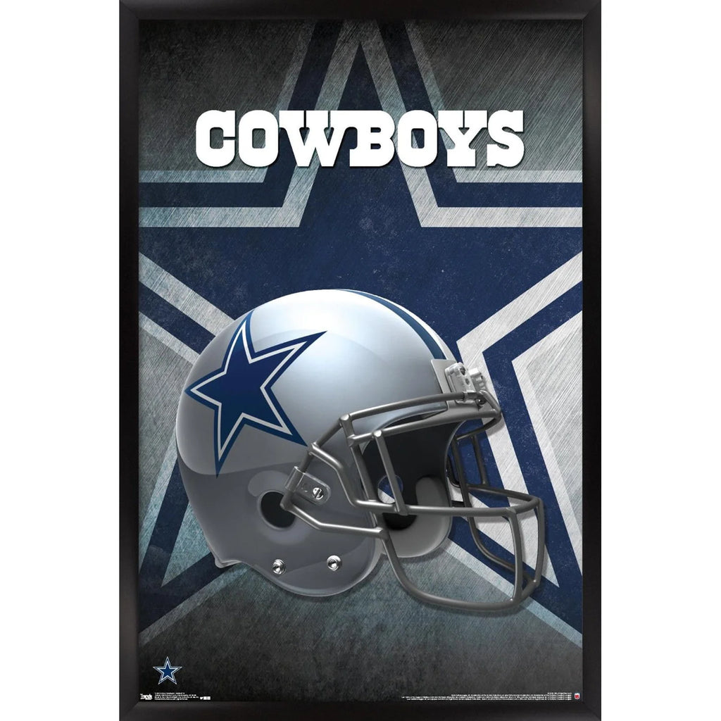 Dallas Cowboys Helmet Wall Poster 22.375 x 34 B2389