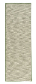 Moss Green Herringbone Runner J713