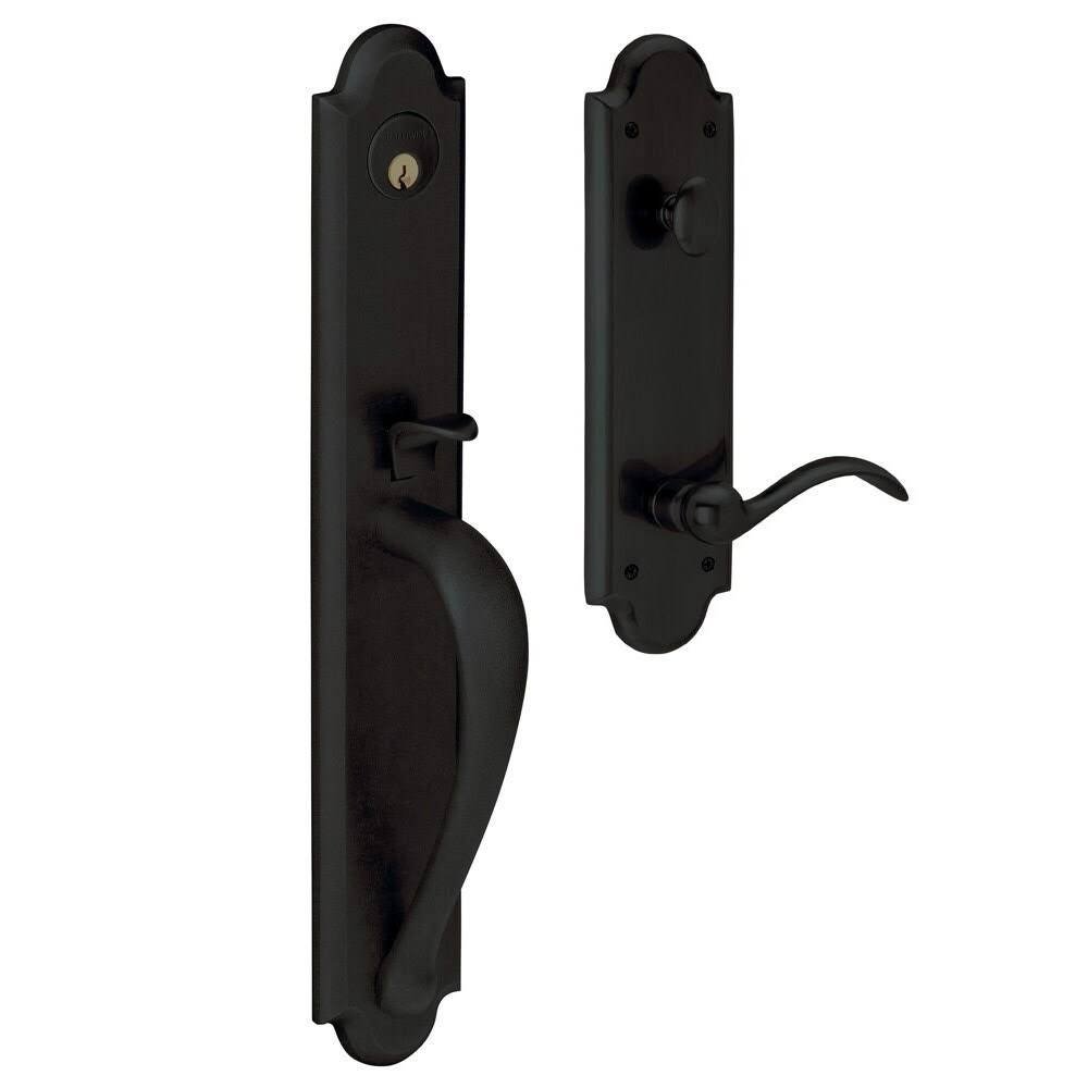 Satin Black Full Handleset H62284