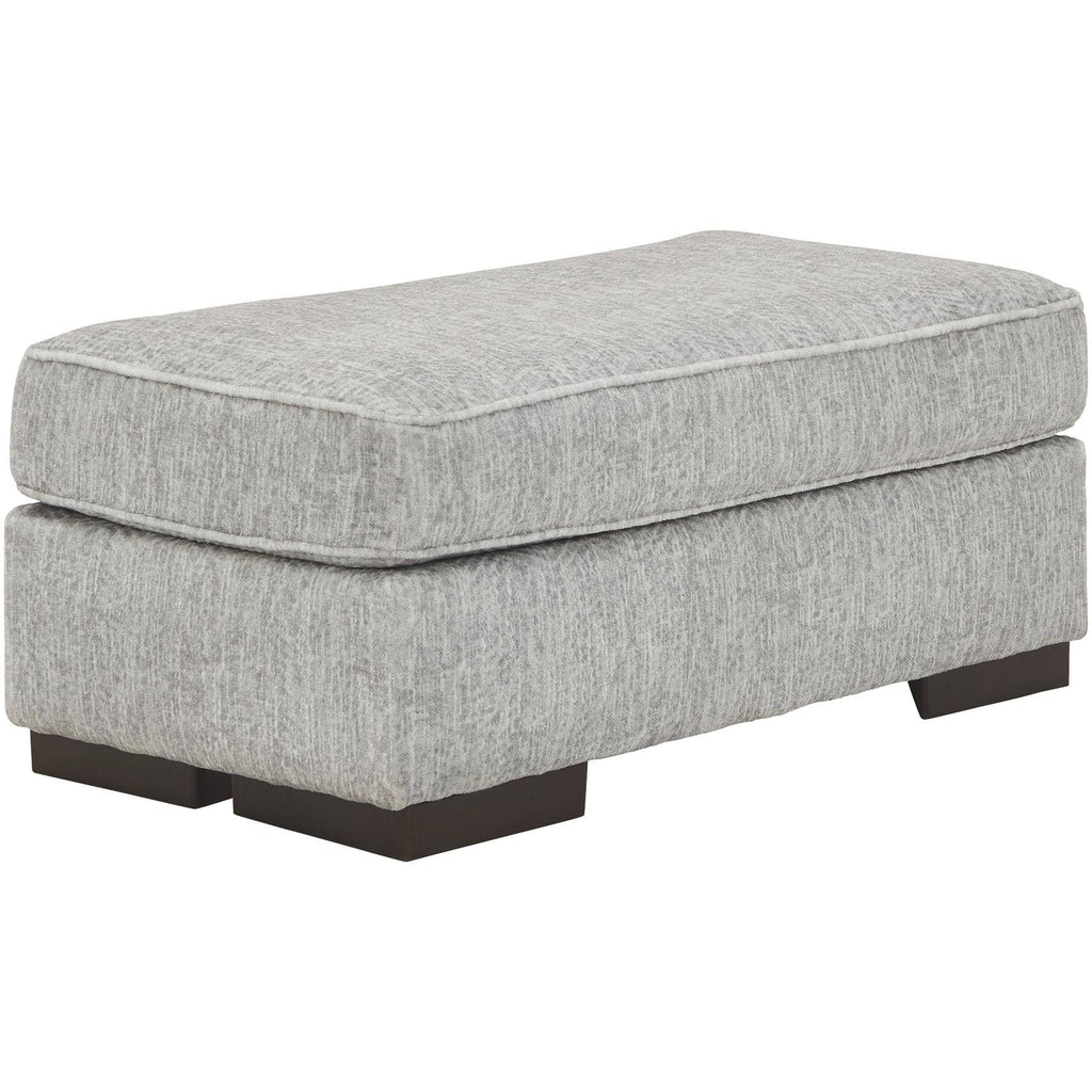 Pewter Ottoman E489733