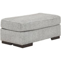 Pewter Ottoman E489733