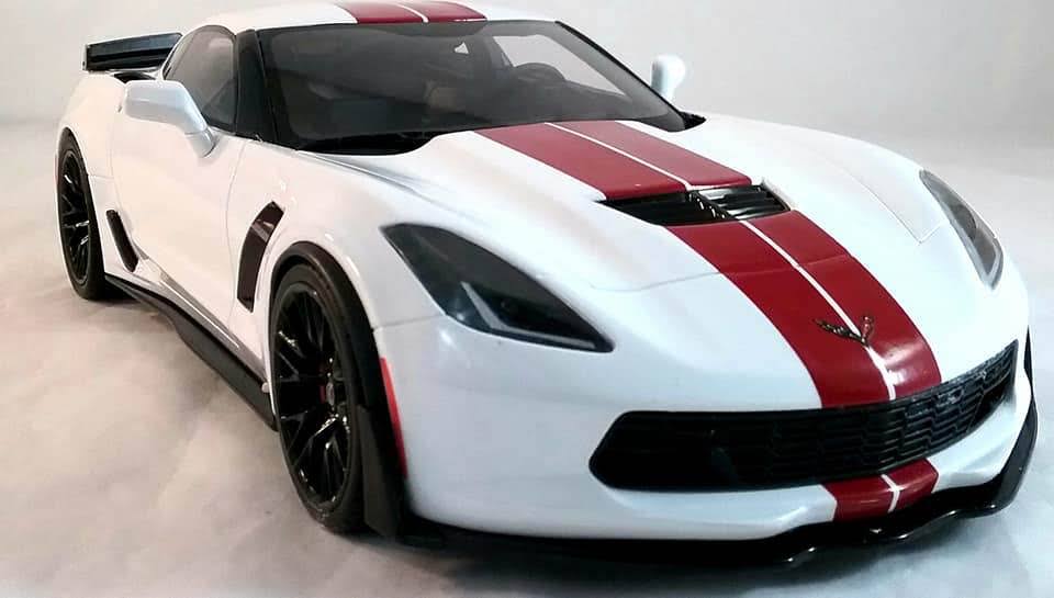 Red 1/18 Chevrolet Corvette C7 Z06 R69196