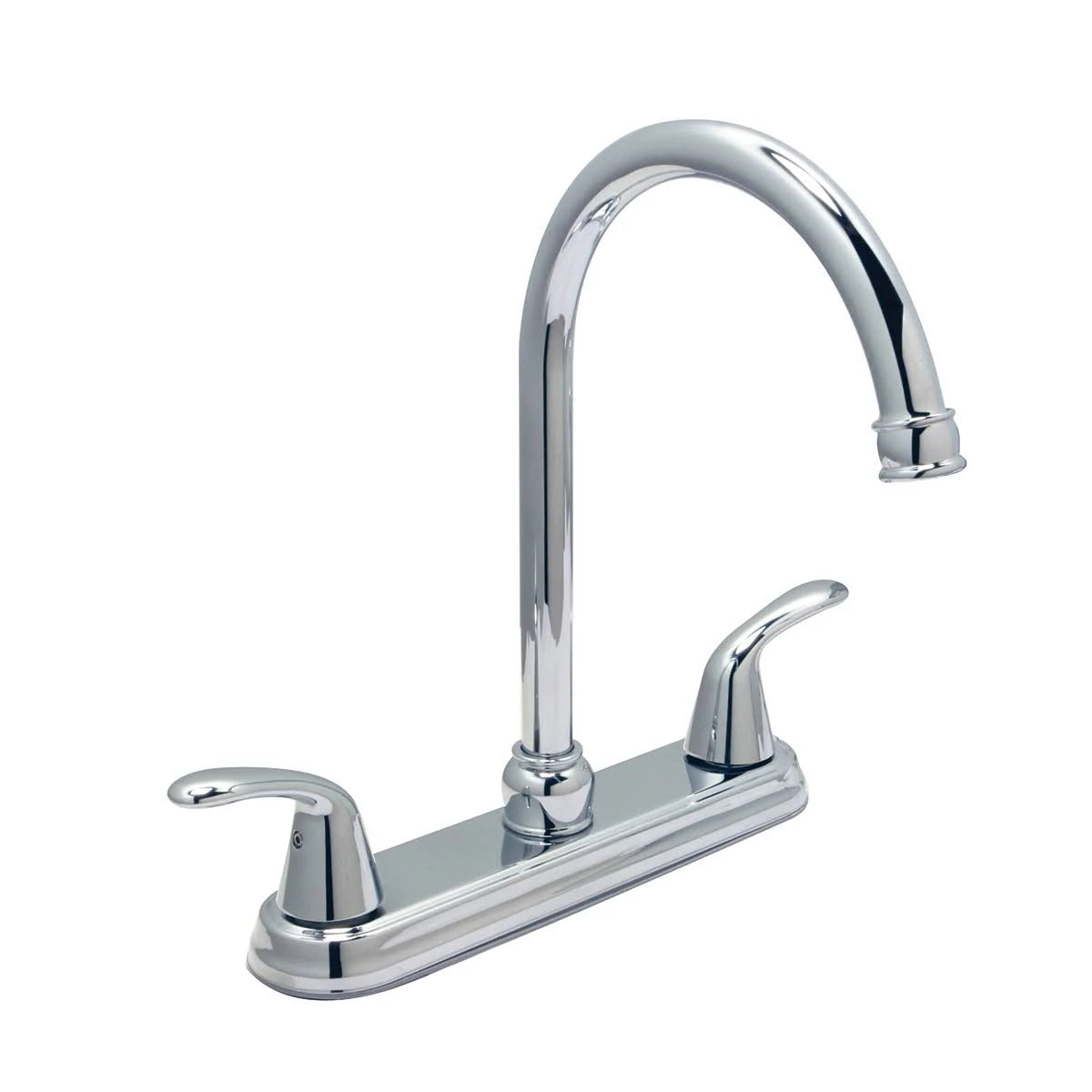 Brass Double Handle Kitchen Faucet Q643