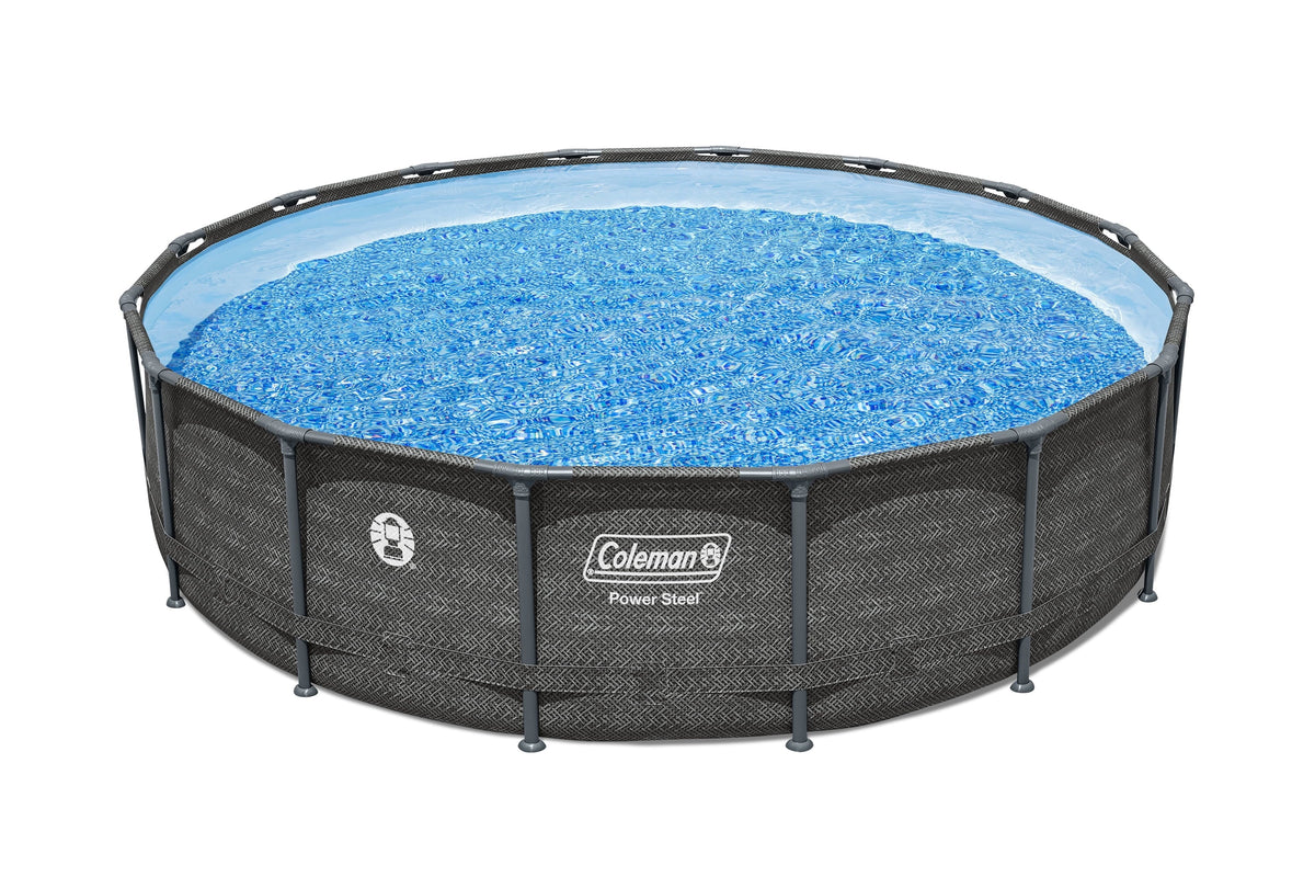 Round Metal Frame Above Ground Pool Set A4946