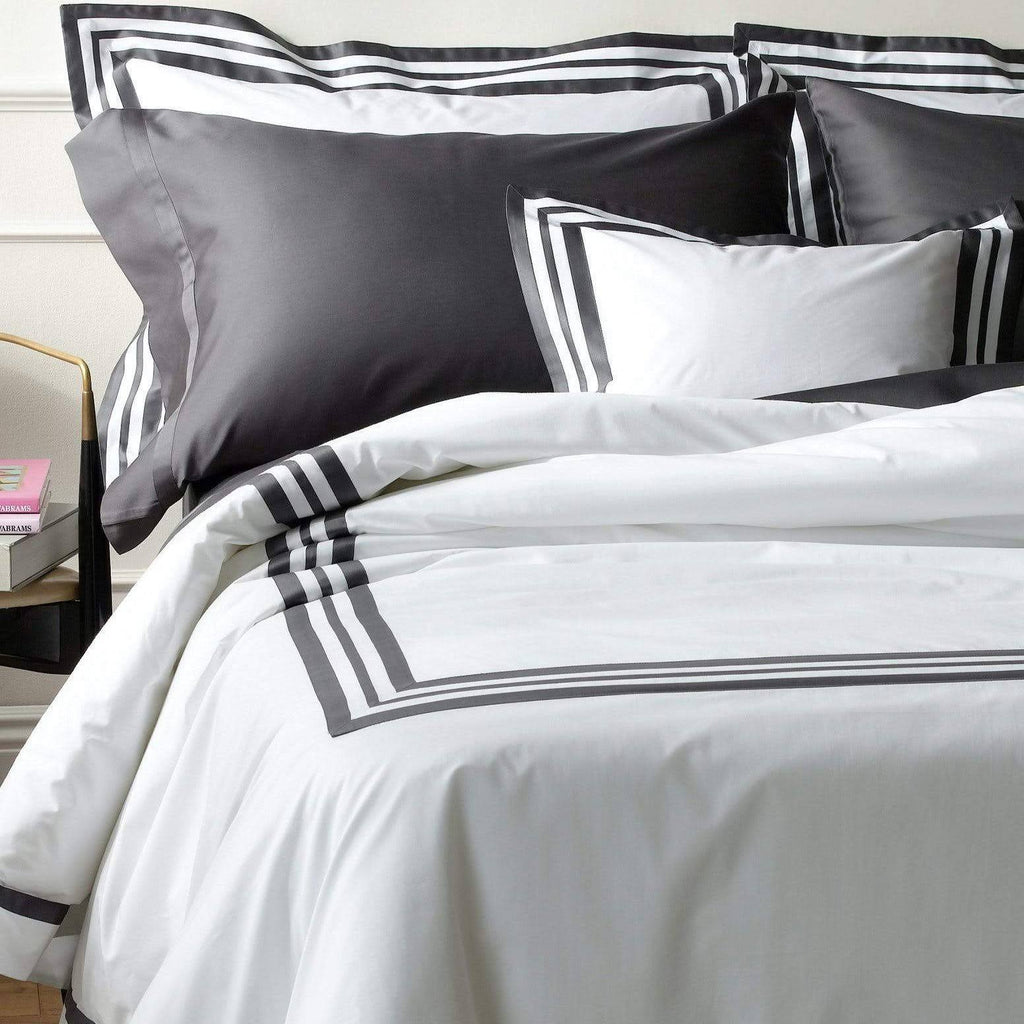 Charcoal King Flat Sheet B3667