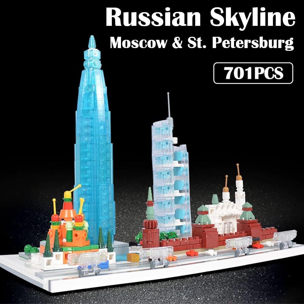 Building Blocks Set and Skyline City Architecture Building Bricks Set Z958049
