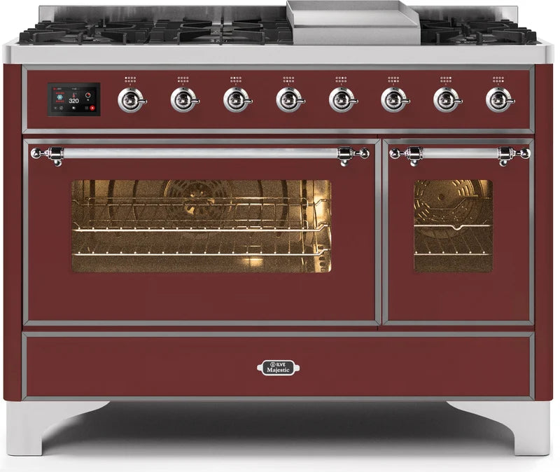 Burgundy Dual Fuel Natural Gas Range A284720