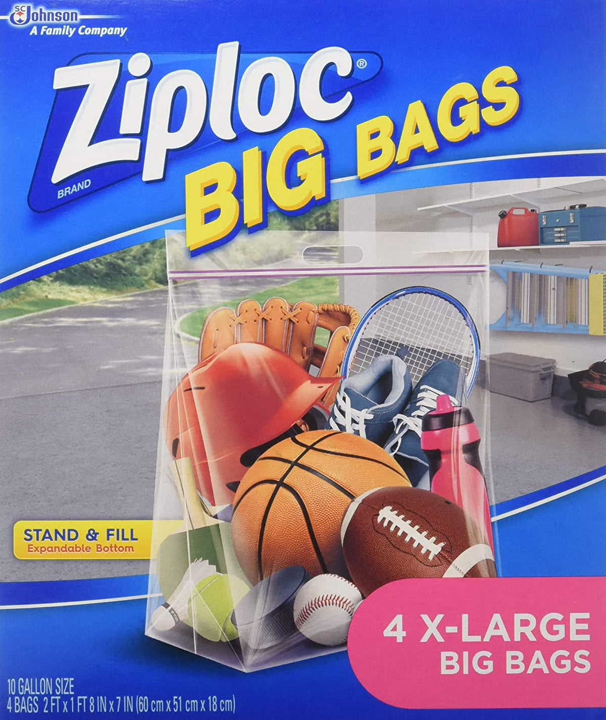 Ziploc Big Bag XL (4 Bags) B953