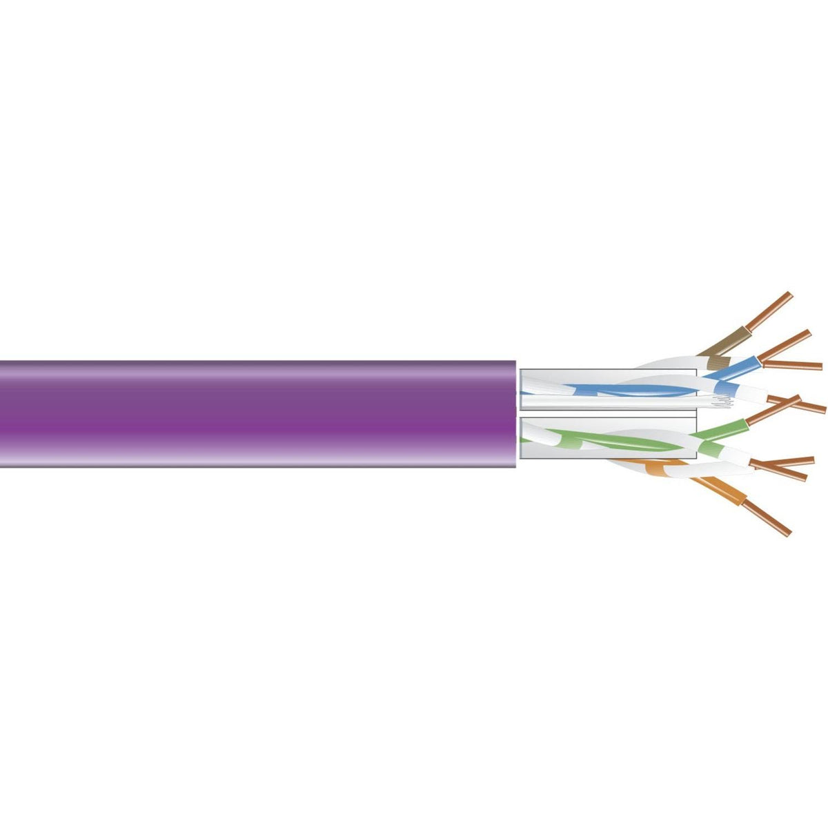 Cat6 550-MHz Solid Bulk Cable F63989