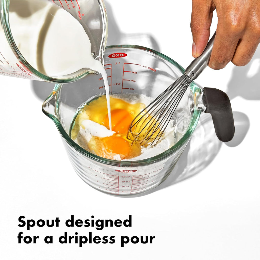2 Cup Glass Measuring Cup With Lid N9068