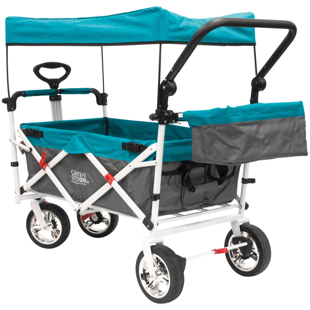 Folding Wagon Stroller with Canopy T4018