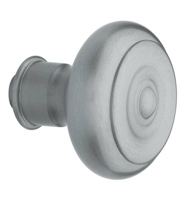 Pair of Estate Knob Without Rosette Distressed Oil-Rubbed Bronze T629