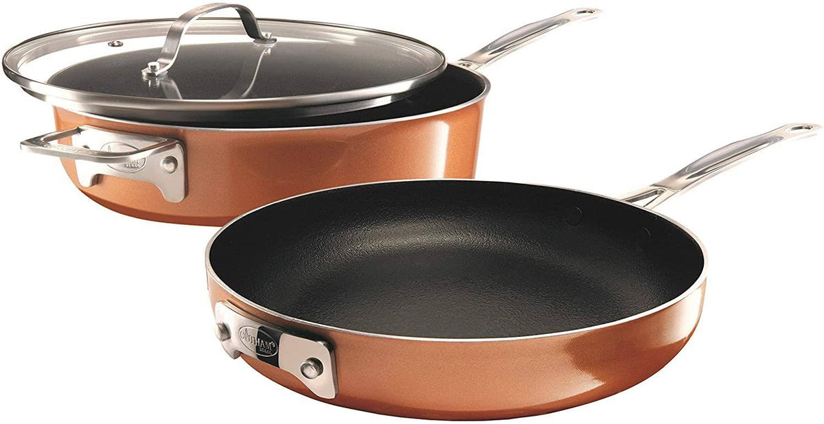 3-Piece Nonstick Cast Texture Cookware Set E18550