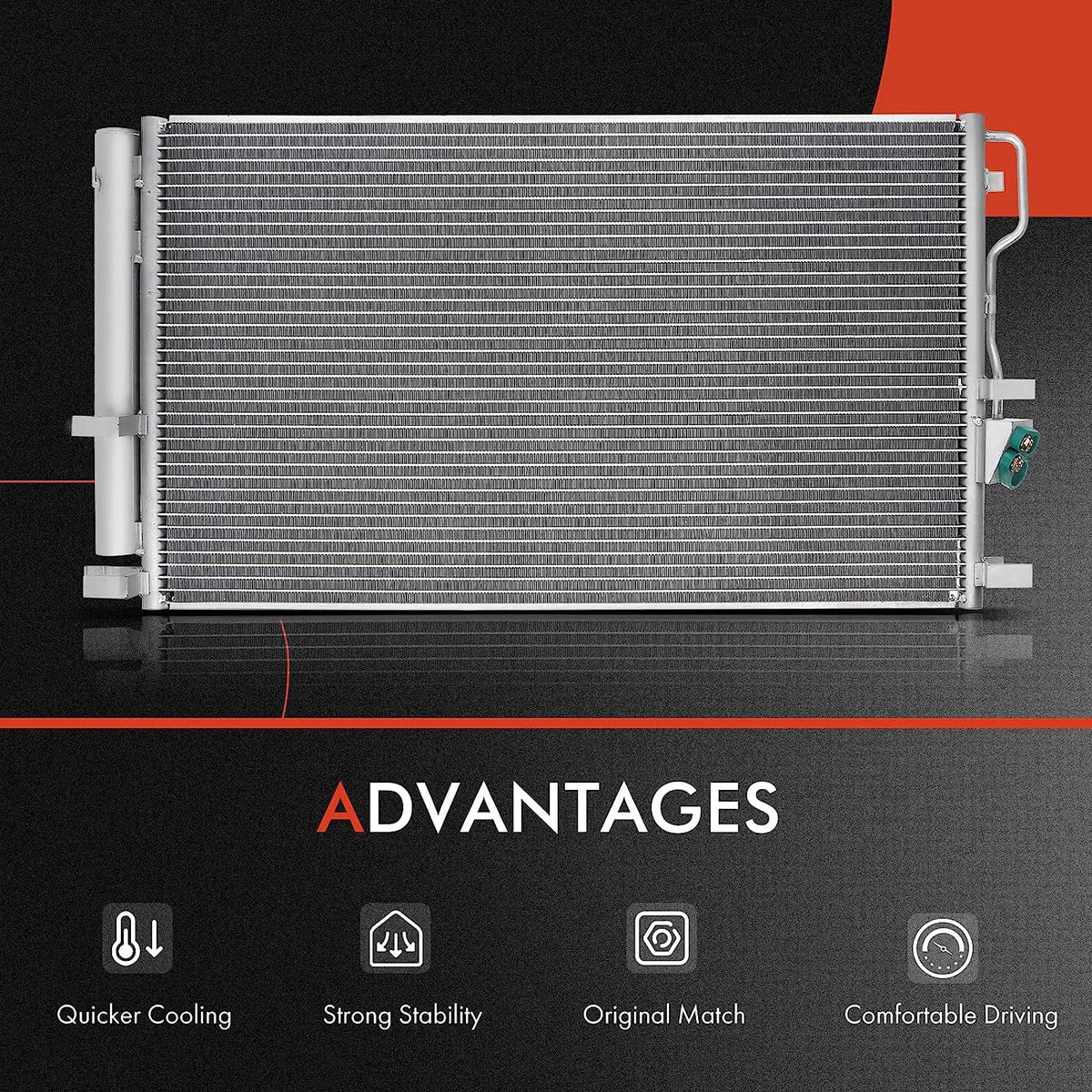 Air Conditioning A/C Condenser P421