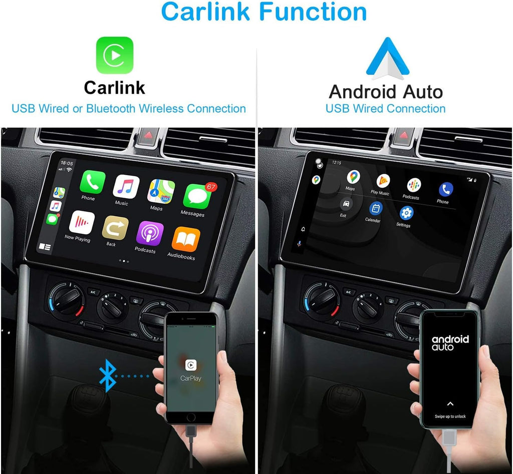 10.5 Inch Single Din Android Car Radio with Detachable Touch Display V59566